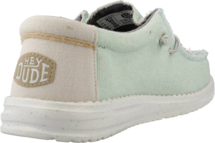 Hey Dude Wally Coastline Jute Veterschoenen Beige Heren