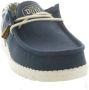 HEYDUDE Wally Break Stitch Heren Instappers Navy Blauw HD40015 - Thumbnail 13