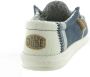 HEYDUDE Wally Break Stitch Heren Instappers Navy Blauw HD40015 - Thumbnail 14