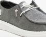 Hey Dude Grijze Glitter Baseball Sneakers Gray Dames - Thumbnail 3