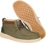 Hey Dude Groene Mid GripR Werkkleding Schoenen Green Heren - Thumbnail 7