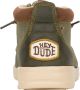 Hey Dude Groene Mid GripR Werkkleding Schoenen Green Heren - Thumbnail 9