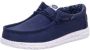 Hey Dude Canvas Schoenen Wally Natuurlijk Blue Heren - Thumbnail 5