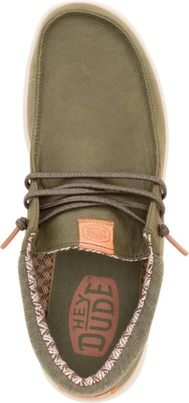 Hey Dude Klassieke Groene Platte Schoenen