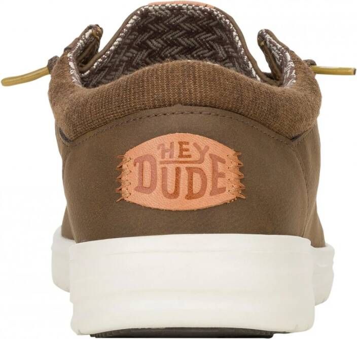 Hey Dude Klassieke Sneaker met Nabuk Bovenwerk