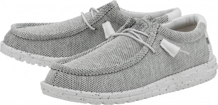 Hey Dude Klassieke Wally Sox Sneaker White Heren