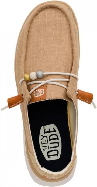 Hey Dude Kleurrijke Mesh Wig Sneakers Brown Dames