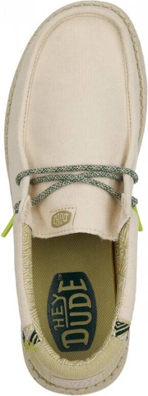 Hey Dude Kust Sneaker White Heren