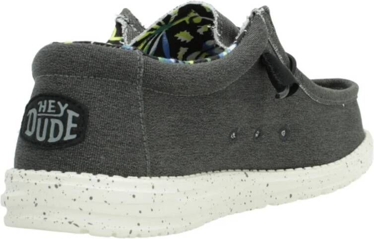 Hey Dude Laced Shoes Black Heren