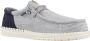 HEYDUDE Wally Funk Nylon Craft Heren Instappers Navy - Thumbnail 6