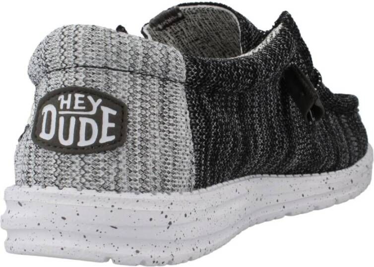 Hey Dude Laced Shoes Gray Heren