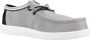 HEYDUDE Wally Letterman Heren Instappers Light Grey White - Thumbnail 6