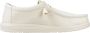 Hey Dude Canvas Instap Mocassin Schoen White Heren - Thumbnail 10