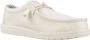 Hey Dude Canvas Instap Mocassin Schoen White Heren - Thumbnail 11