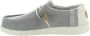 Hey Dude Ademende Baseball-geïnspireerde Wally Break Stitch Sneaker Gray Heren - Thumbnail 29