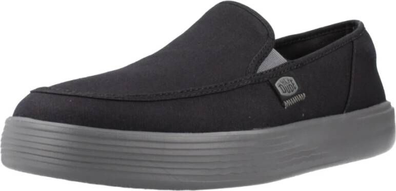 Hey Dude Loafers Black Heren