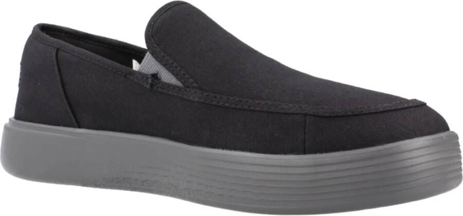 Hey Dude Loafers Black Heren