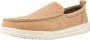 HEYDUDE Wally Grip Moc Craft Leather Heren Mocassins Grey - Thumbnail 4