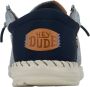 HEYDUDE Wally Funk Nylon Craft Heren Instappers Navy - Thumbnail 6