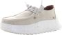 Hey Dude Platte Veterschoenen voor Dames Chambray Beige Dames - Thumbnail 9
