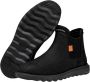 Hey Dude Zwarte Laarzen met Stoffen Voering en Rubberen Zool Black - Thumbnail 7