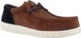 Hey Dude Ribfluwelen Veterschoenen Brown Heren - Thumbnail 7