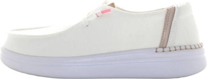 Hey Dude Shoes White Dames