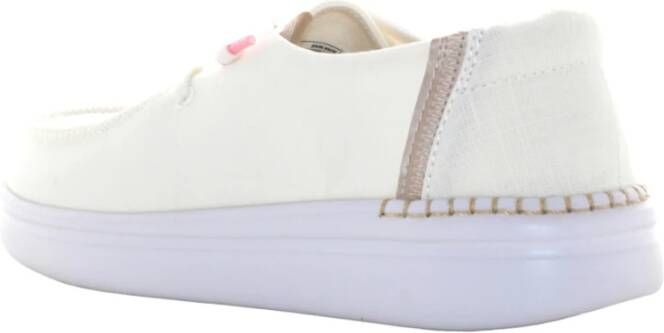 Hey Dude Shoes White Dames