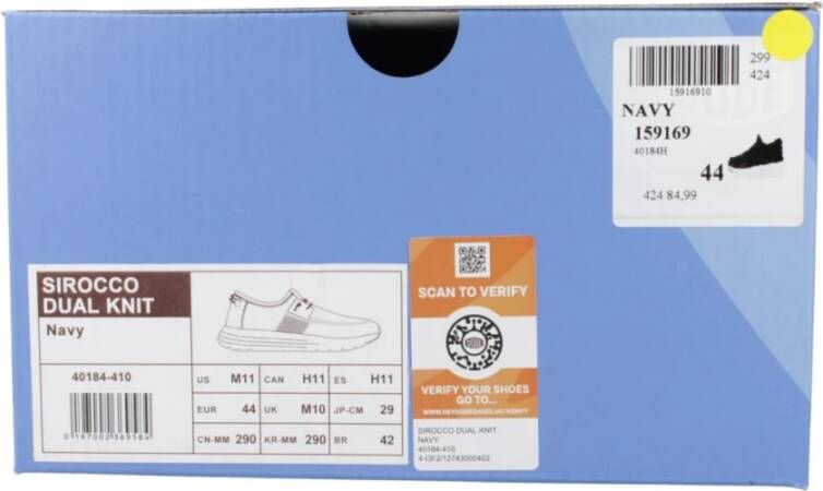 Hey Dude Sirocco Dual Knit Veterschoenen