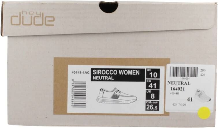 Hey Dude Sirocco Sneakers voor vrouwen Brown Dames