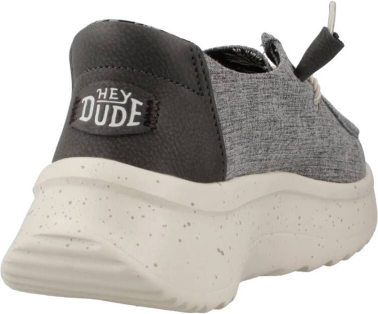 Hey Dude Geweven Veterschoenen voor Vrouwen Beige Dames
