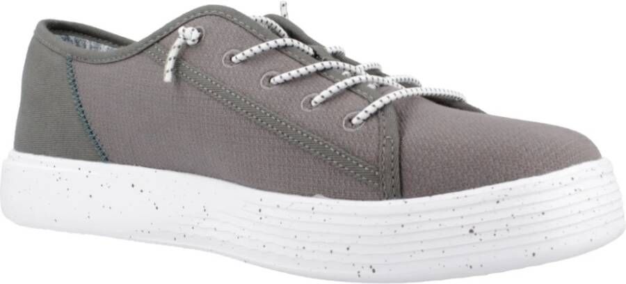 Hey Dude Sport Mesh Sneakers voor Mannen Gray Heren