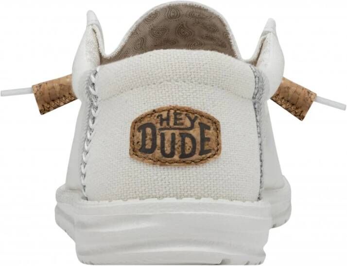 Hey Dude Sneakers Wit Heren