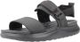 HEYDUDE Collins Mono Sport Dames Sandalen Black Black - Thumbnail 4