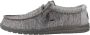Hey Dude Sportieve Gebreide Veterschoenen Gray Heren - Thumbnail 5