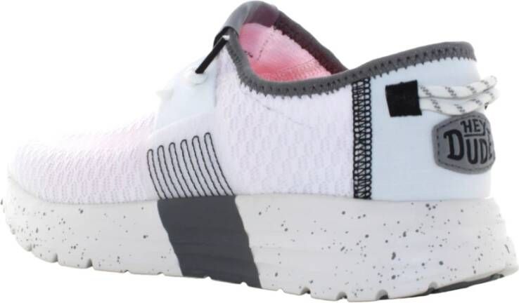 Hey Dude Sportieve Lage Sneakers voor Vrouwen White Dames