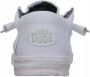 HEYDUDE Wally Sport Mesh Heren Instappers White White - Thumbnail 13