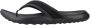 HEYDUDE Myers Flip Sport Mode Heren Slippers Black Black - Thumbnail 5