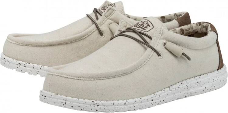 Hey Dude Stretch Mocassin Sneaker Beige Heren