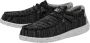 Hey Dude Stretch Mocassin Sneaker Lichtgewicht Comfort Black Heren - Thumbnail 8