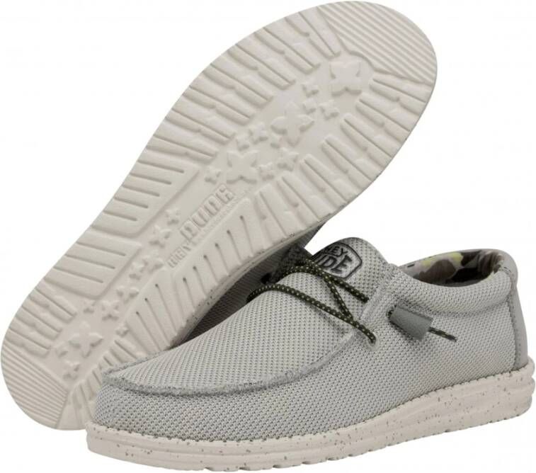 Hey Dude Triple Needle Sneaker Gray Heren