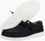 Hey Dude Wally Canvas Schoenen Zwart Wit - Thumbnail 2