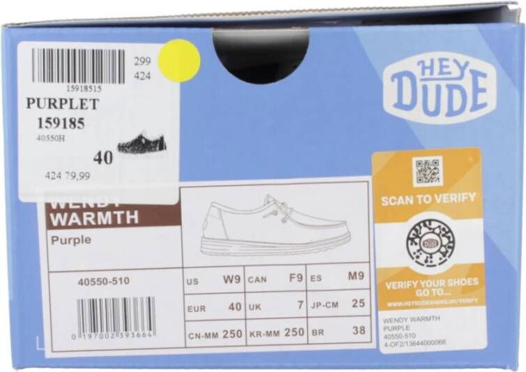 Hey Dude Wendy Warmth Veterschoenen