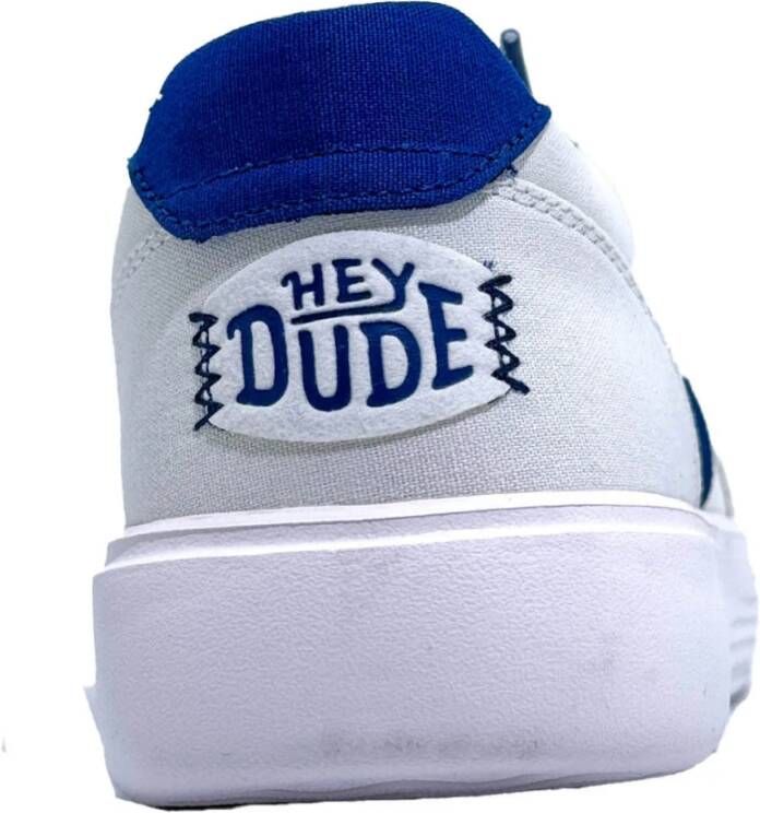 Hey Dude Witte Hudson Sneakers White Heren