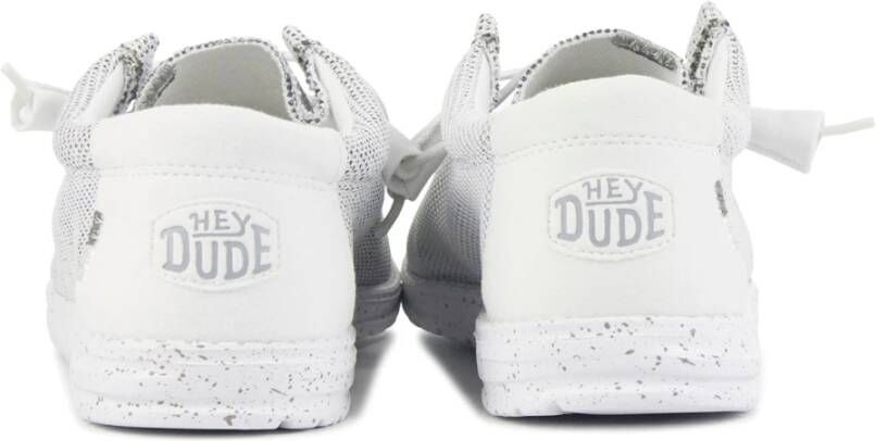 Hey Dude Witte Instapschoenen Gray Heren