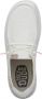 Hey Dude Witte Sneakers Wendy Rise Comfortabel Lichtgewicht White Dames - Thumbnail 8
