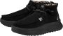 Hey Dude HEYDUDE Wendy Peak Hi Suede Dames Instappers Black - Thumbnail 4