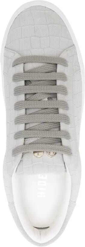 Hide&Jack Croco Low Top Sneakers