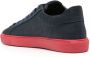 Hide&Jack Marineblauwe Krokodilleneffect Leren Sneakers Blue Heren - Thumbnail 6