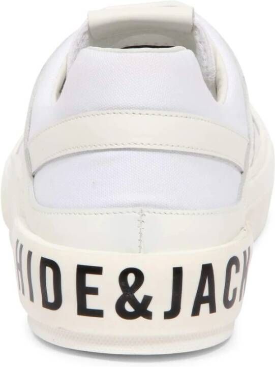 Hide&Jack Vulkanisch Wit Lage Top Schoenen